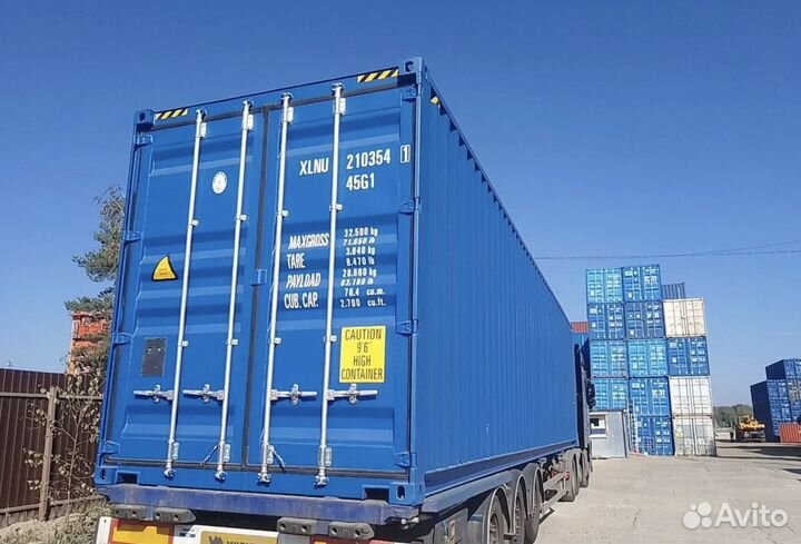 Морской контейнер 40 футов бу