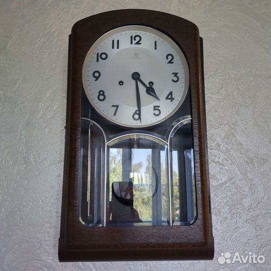 Антикварные настенные часы Junghans 1938 г