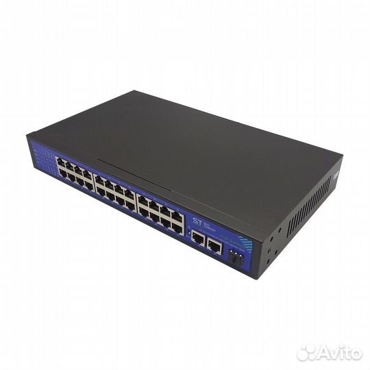 Коммутатор на 24 PoE порта ST-s243poe, (2G/1S/340W