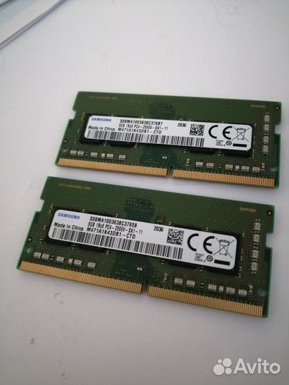Память so-dimm Samsung 16gb(8gb*2)