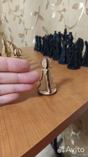 Шахматы из фанеры