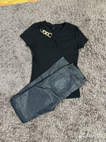 Брюки и кофта лапша 42