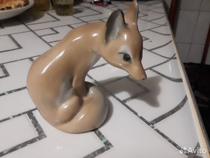 Статуэтка лисенок СССР
