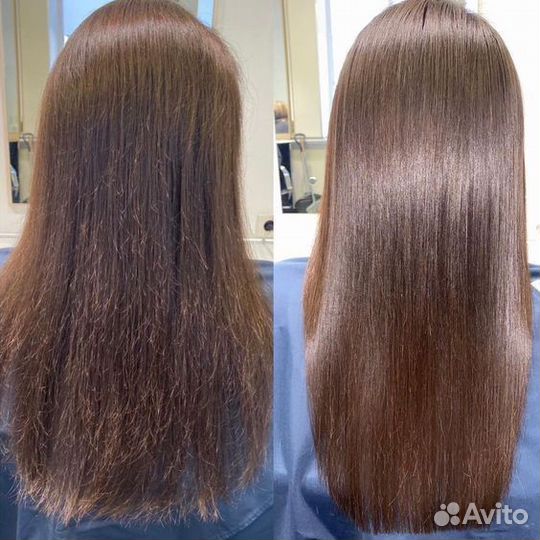 Модель на кератиновое выпрямление