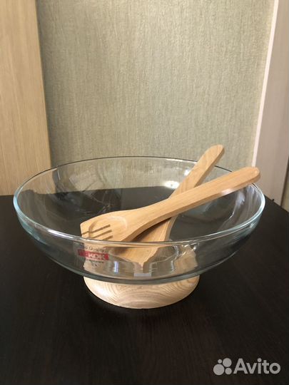 Салатник Dekok NW-1901 с сервировочным прибором