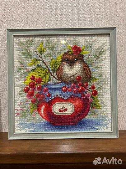 Алмазная вышивка готовая работа