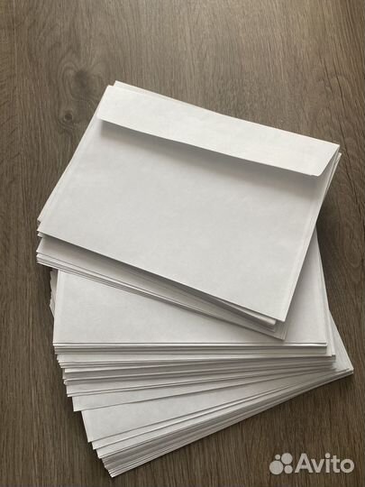 Конверты бумажные 97 штук плотные