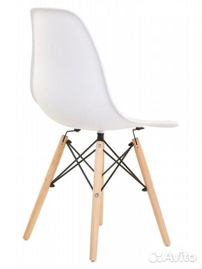 Стул в стиле eames DSW,белый, 1 шт