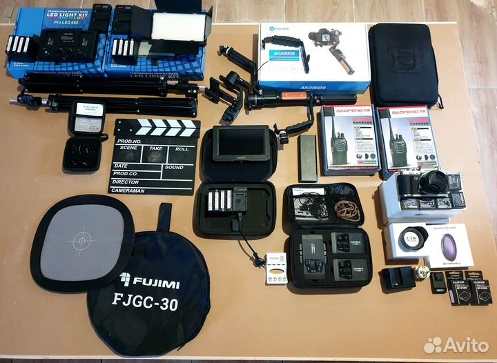 Камера fujifilm X-T3 и мега набор для киноделов