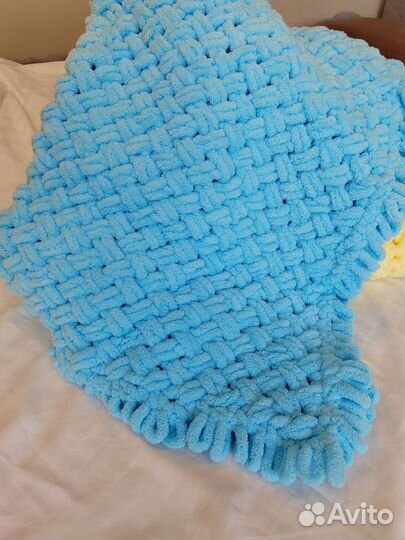 Плед детский плюшевый