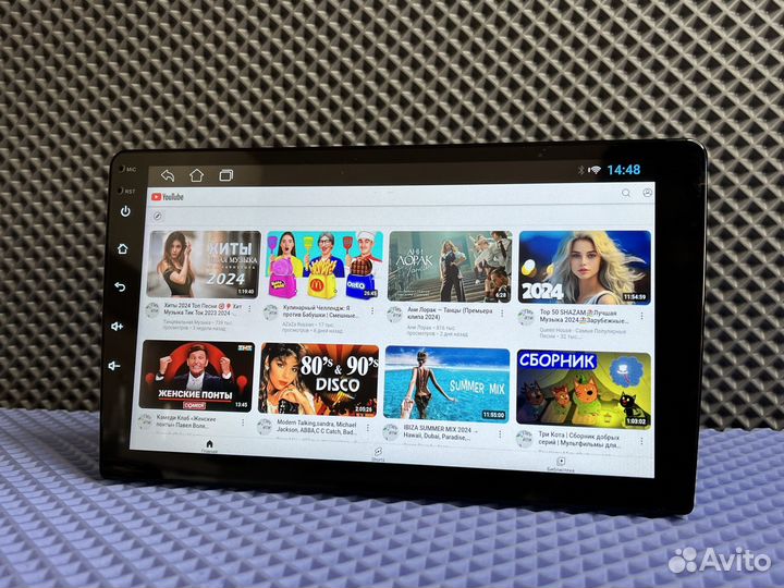 Магнитола 2 din android 9 дюймов