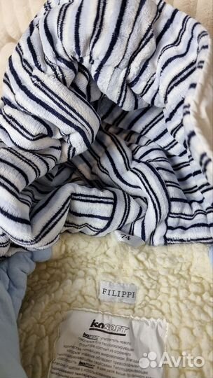 Зимний комбинезон 74 для девочки мальчика