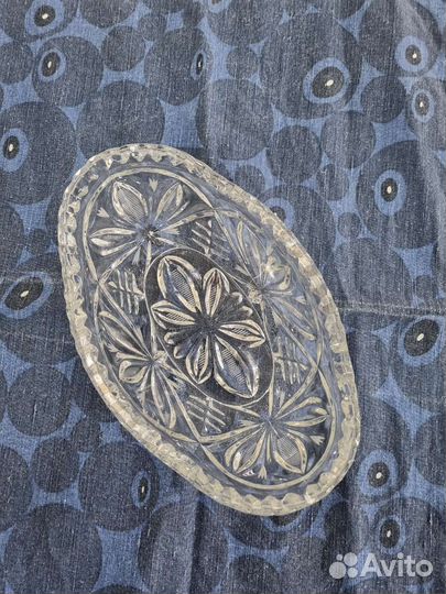 Ваза хрустальная