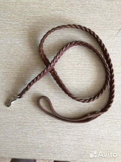 Поводок для собак кожаный