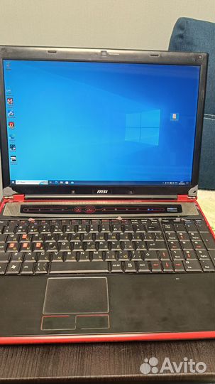 Ноутбук msi gt 628