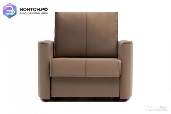 Кресло еврокнижка Колибри коричневое