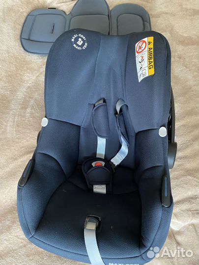 Автолюлька maxi cosi с адаптерами