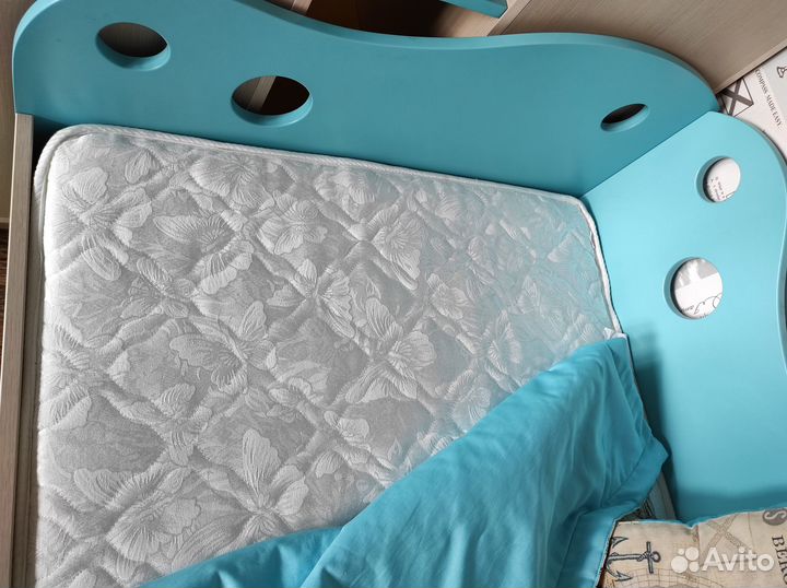 Детская кровать от 3 лет с матрасом бу