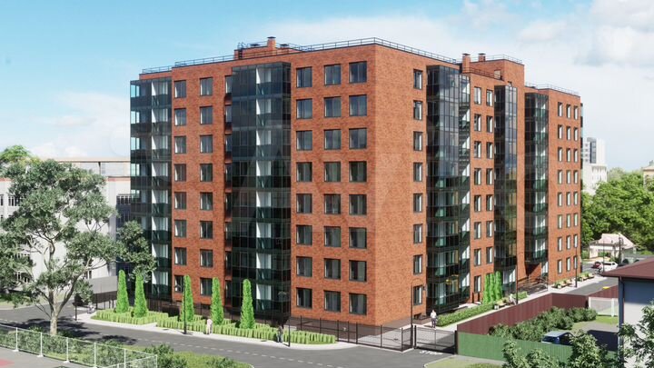 1-к. квартира, 42,4 м², 7/8 эт.