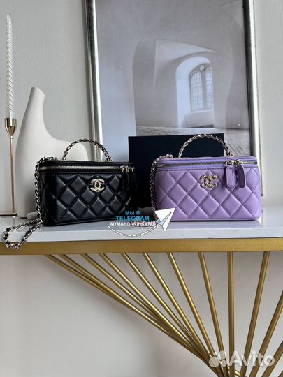 Cумка косметичка Chanel 2 в 1