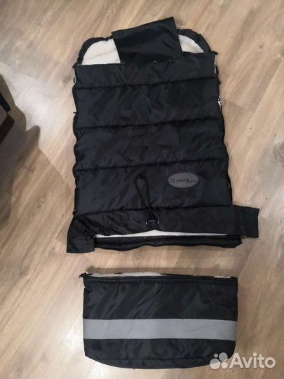 Зимний конверт в коляску