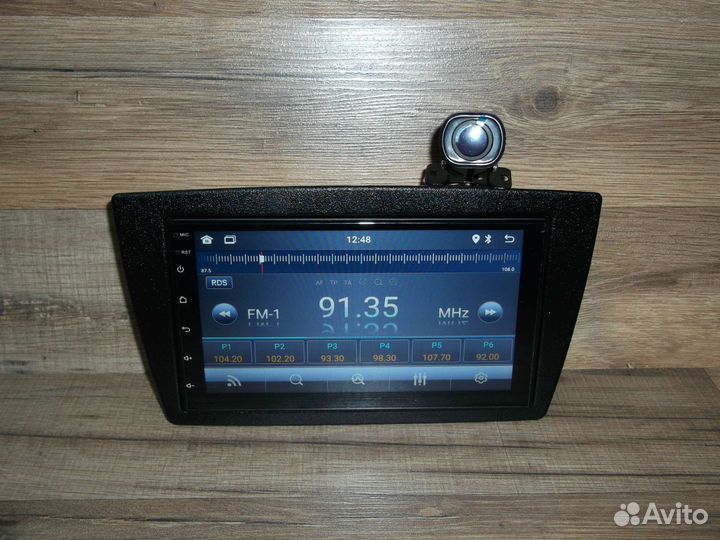 Магнитола 2DIN LADA Kalina Android с камерой