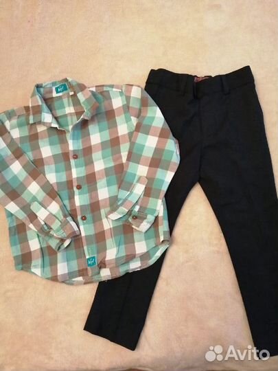 Вещи на мальчика пакетом (рост 104-110 см.)