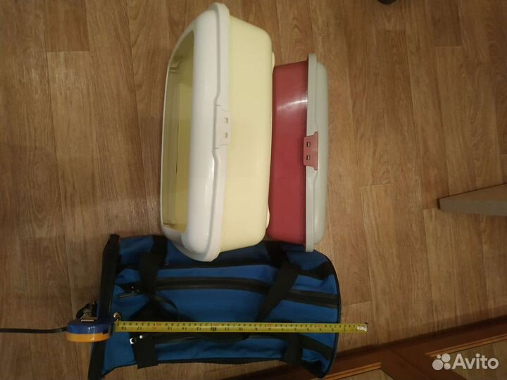 Лоток для кошек, переноска