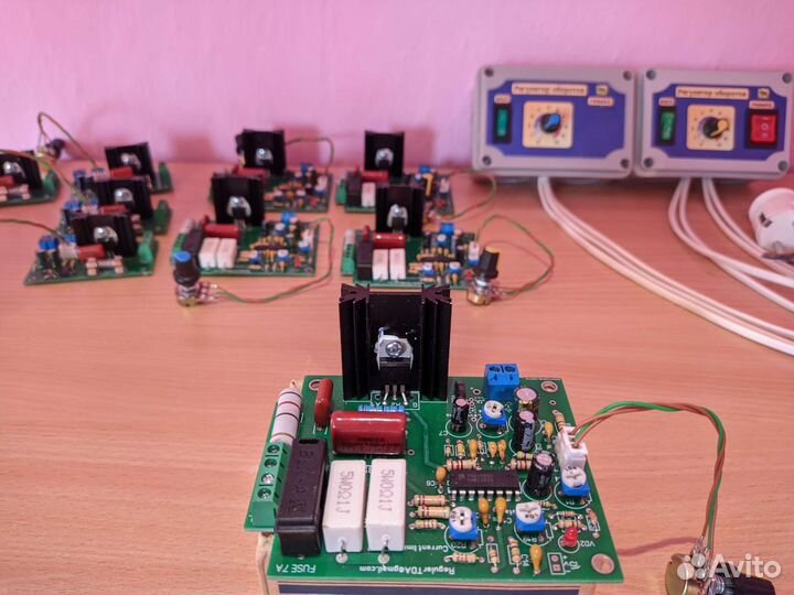 Плата TDA1085c для регулятора оборотов