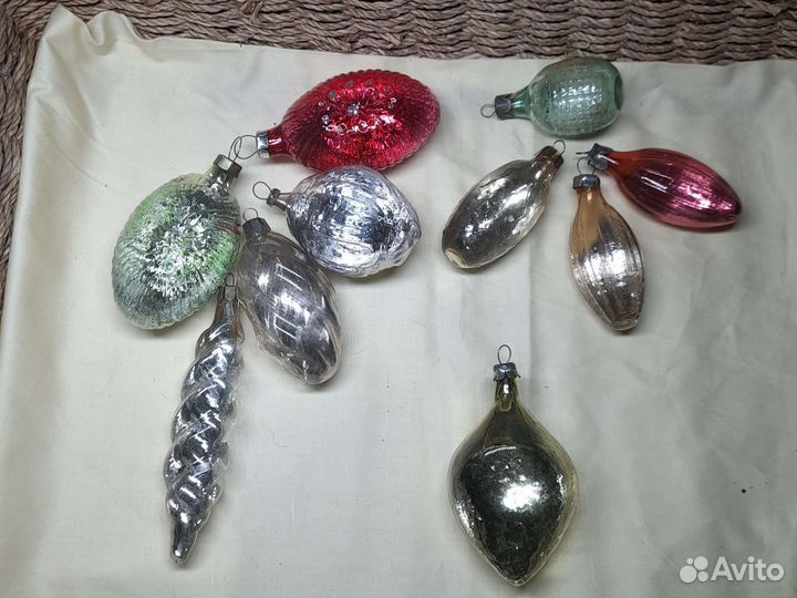 Елочные игрушки СССР
