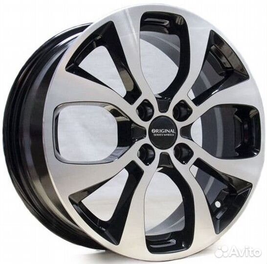 Скад KL-296 : 6x16 4*100 Et:41 Dia:60,1 алмаз