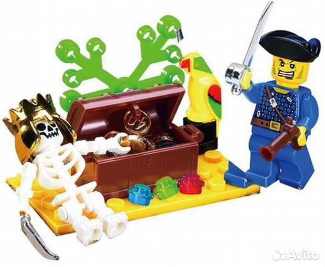 Конструктор Brick 312 Остров скелета