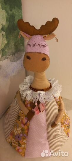 Грелка на чайник Лосиха Варвара Кирилловна