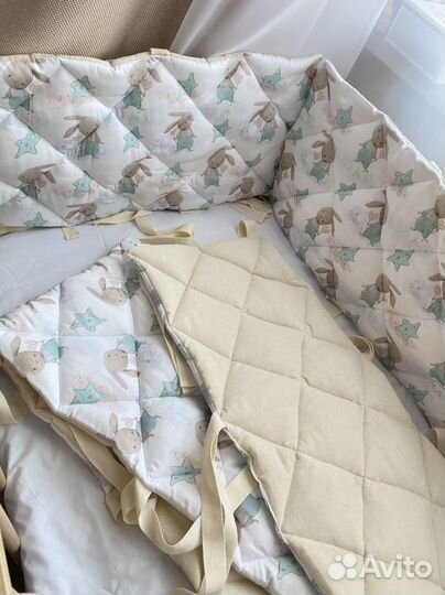 Бортики в кроватку