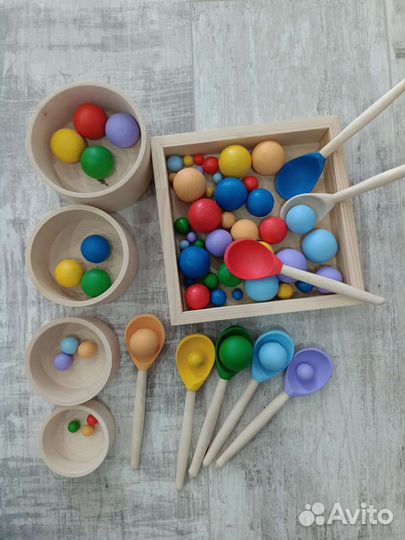 Деревянные развивающие игрушки