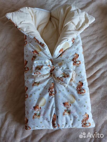 Комплект на выписку для девочки зима