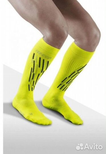 Мужские компрессионные гольфы CEP для катания на л