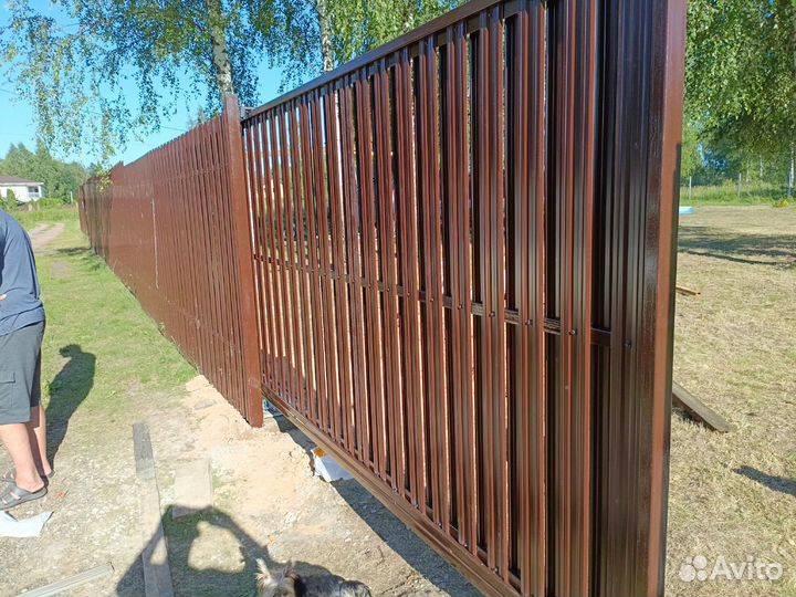 Строительство заборов под ключ