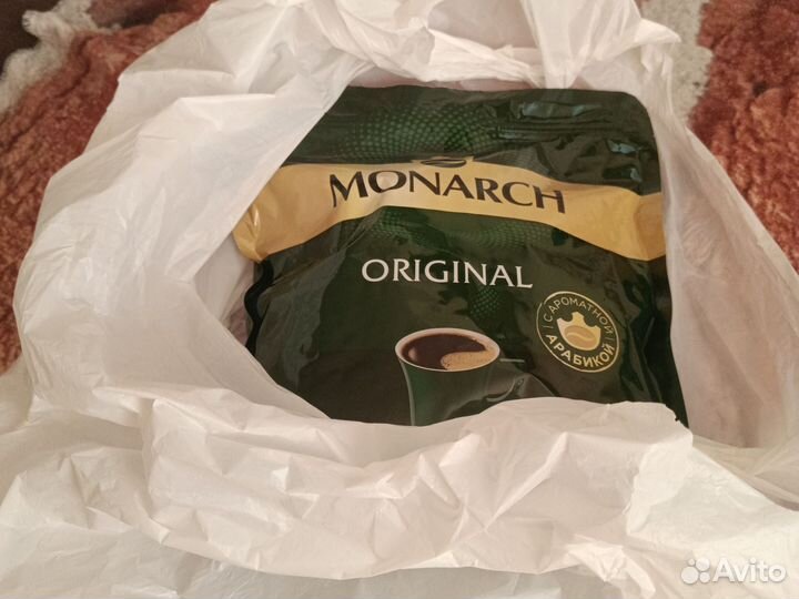 Упаковка в пакете монарх