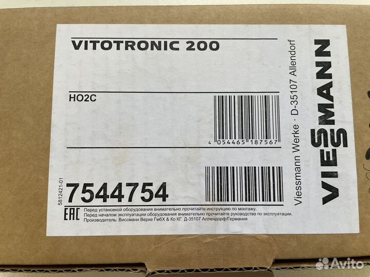 Система регулирования viessmann vitotronic100 KC4B