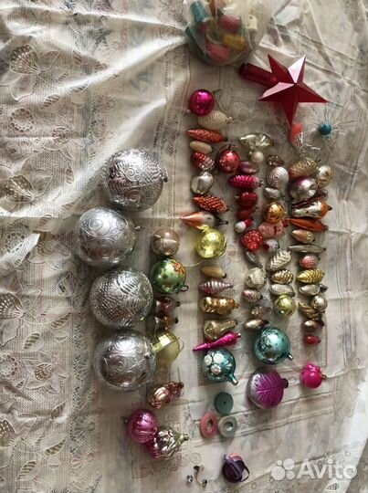 Елочные игрушки СССР