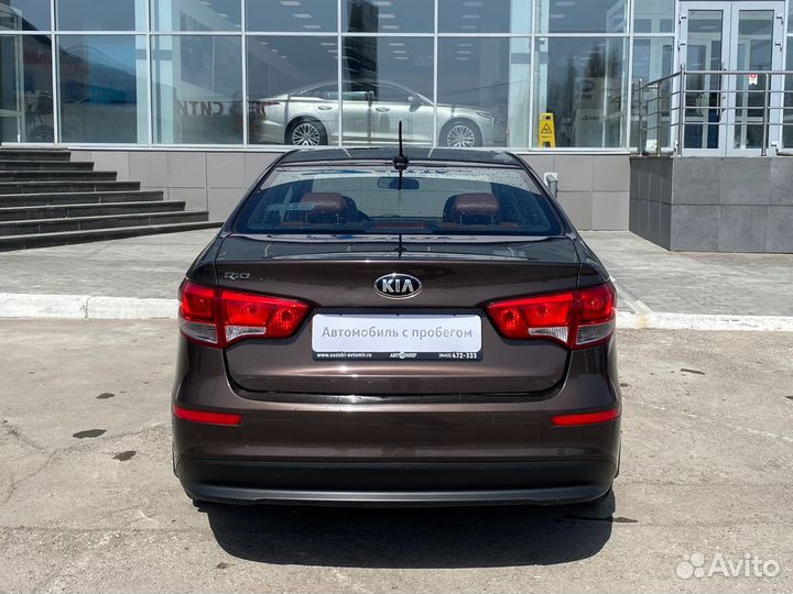 Kia Rio 1.6 AT, 2017, 140 725 км