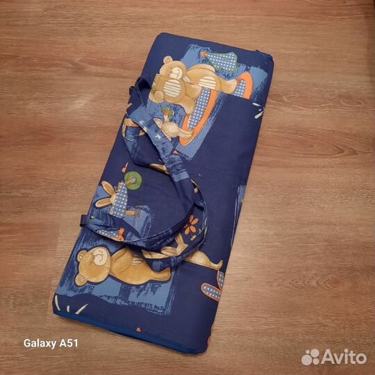 Коврик-сумка детский