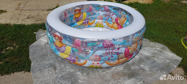 Детский надувной бассейн бу