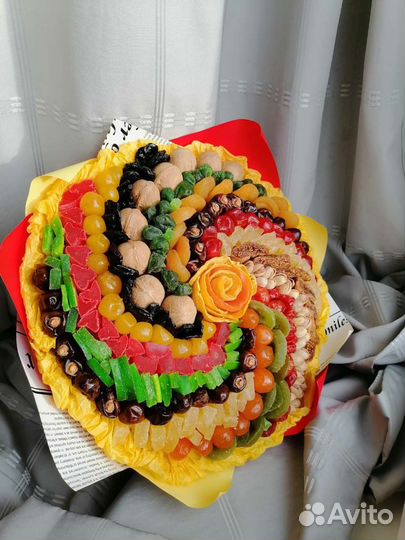 Вкусные съедобные букеты