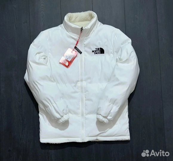 The north face двухсторонняя куртка