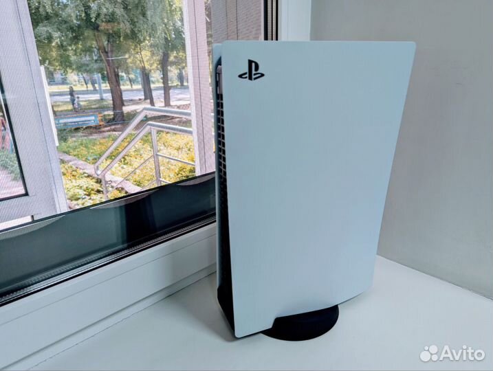 Sony playstation 5 с дисководом+полный комплект+40