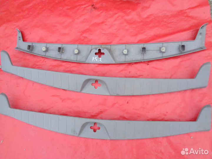 Накладка порога багажника Митсубиси паджеро спорт