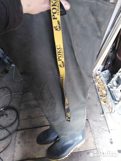 Сапоги резиновые мужские рыболовные