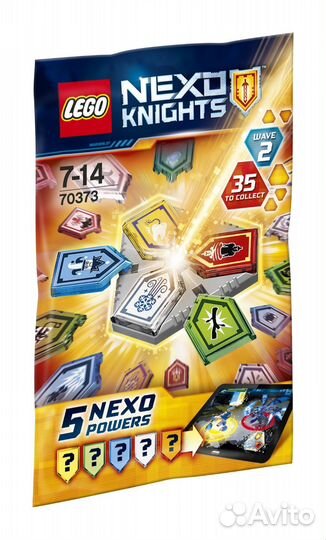 Lego Nexo Knights Комбо Силы 70372 70373 новые